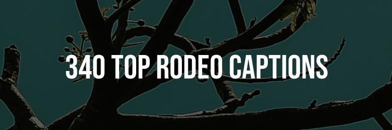 340 Top Rodeo Captions for Instagram – Hilarious Puns and Inspiring Quotes