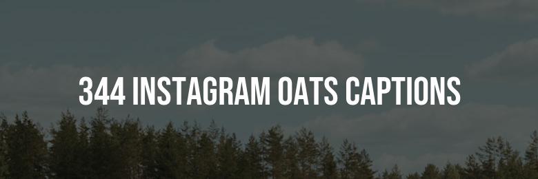 344 Instagram Oats Captions: The Ultimate Collection of Puns & Quotes